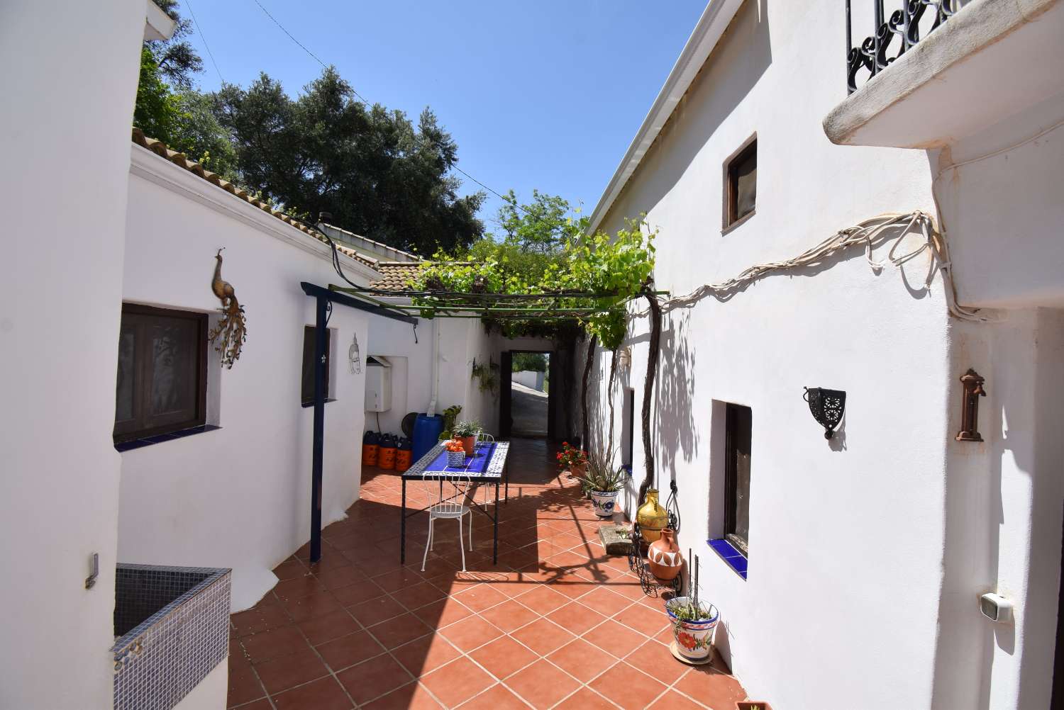 Karakteristieke Andalusische boerderijstijl met 2 aparte appartementen