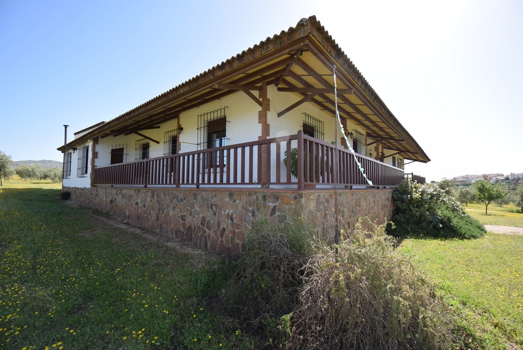 Large Finca with attractive single storey dwelling