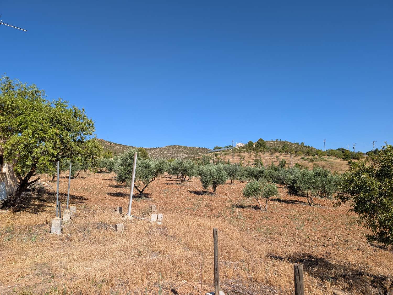 Lovely country house with large plot of land and fantastic views