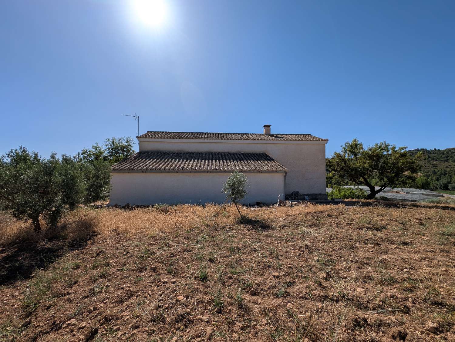Lovely country house with large plot of land and fantastic views