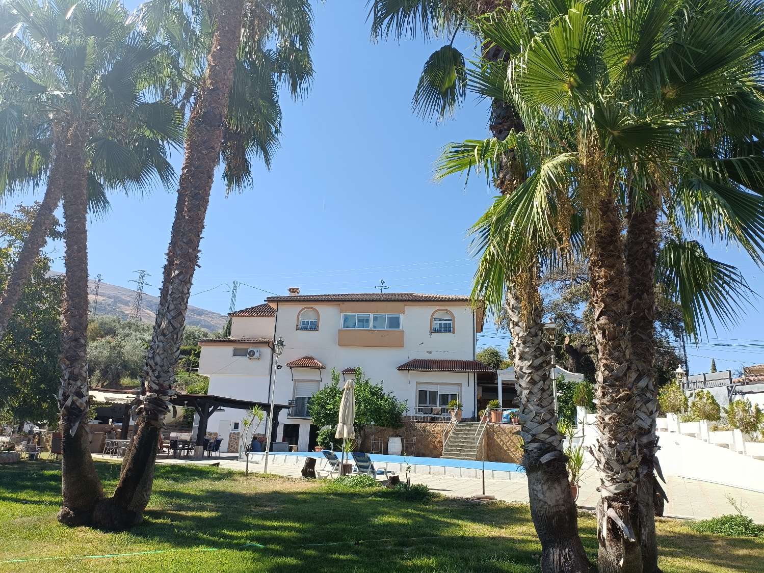 Impressive deached villa with land, views and good access