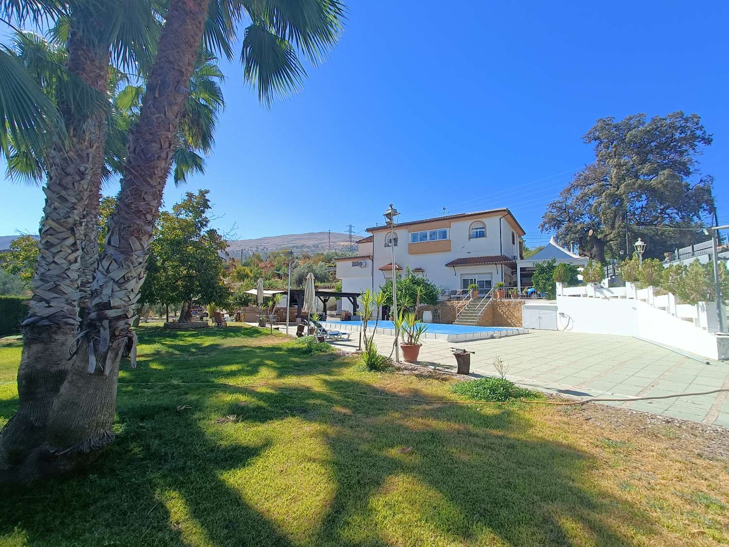 Impressive deached villa with land, views and good access