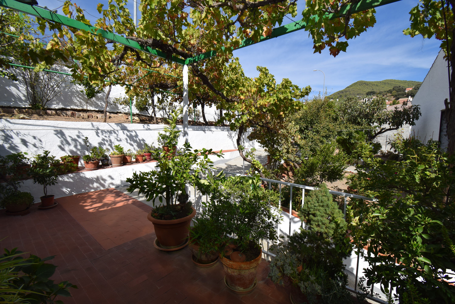 Casa independiente con parcela,  edificaciones y vistas espectaculares